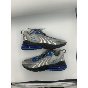 Nike Air Max 270 React Light Smoke Grey Battle Blue Size 13 Lightly Worn No Box